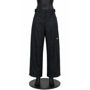 SkiGear Womens Activewear Snowboard Ski Pants Medium Black Nylon Softshell Lined